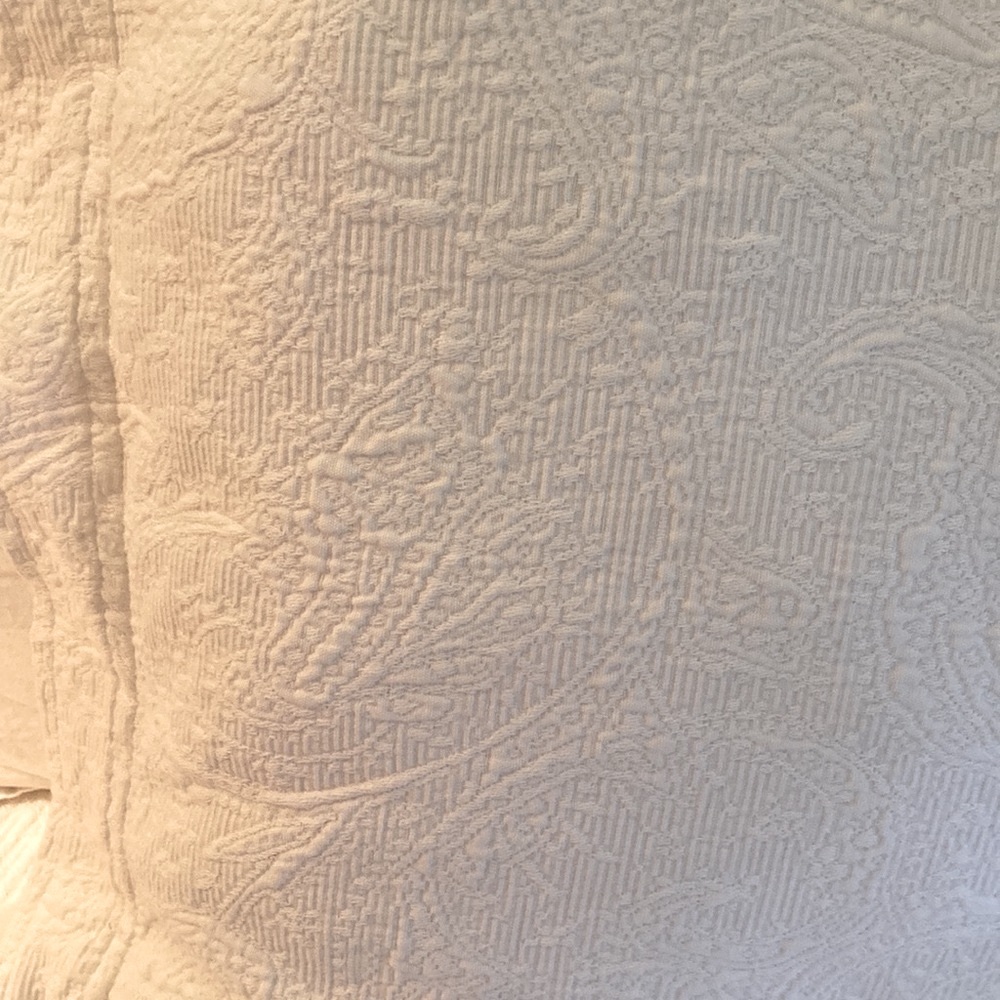 Lands End Home Matelasse Euro Sham - Picture 4 of 4